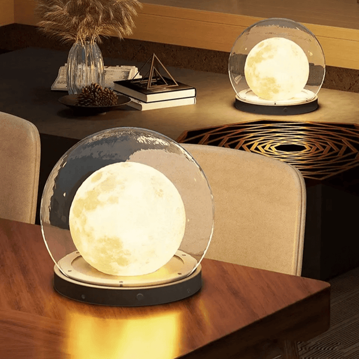 Moderne Außenlampe - Design in Mondform