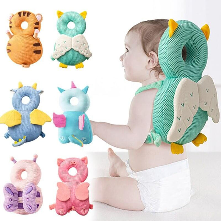 Baby-Rucksack Kopfschutz