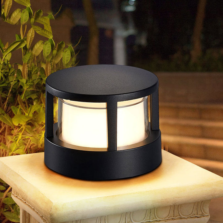 Moderne quadratische wasserdichte LED-Außenleuchte
