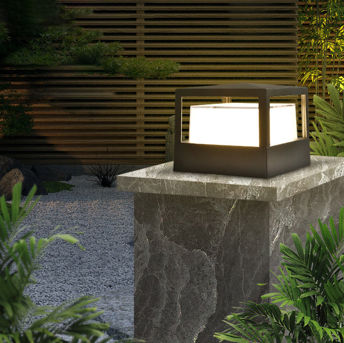 Moderne quadratische wasserdichte LED-Außenleuchte