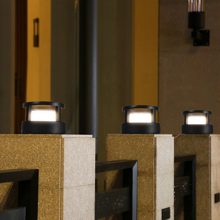 Moderne quadratische wasserdichte LED-Außenleuchte