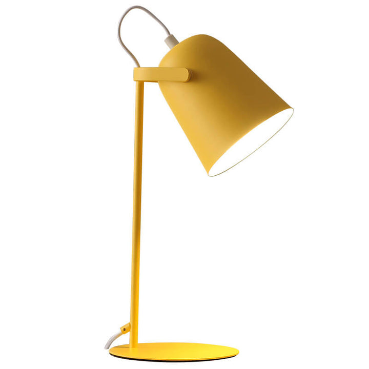 Nordische Macaron Eimer Tischlampe | Skandinavisches Schreibtischlicht