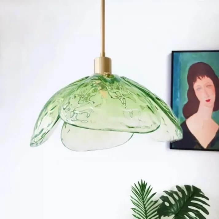 Blütenblatt-Hängelampe - Elegante Nachtlampe