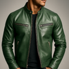 Vintage-Lederjacke für Herren – Zeitloser Stil, Handwerkskunst von höchster Qualität