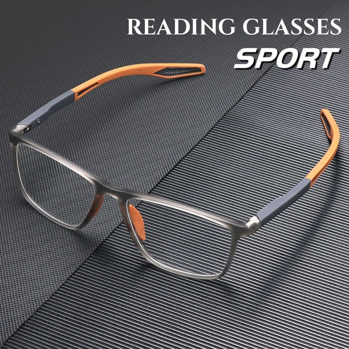 Gleitsicht-Lesebrille - leicht, gegen blaues Licht, Gläser ohne Linie