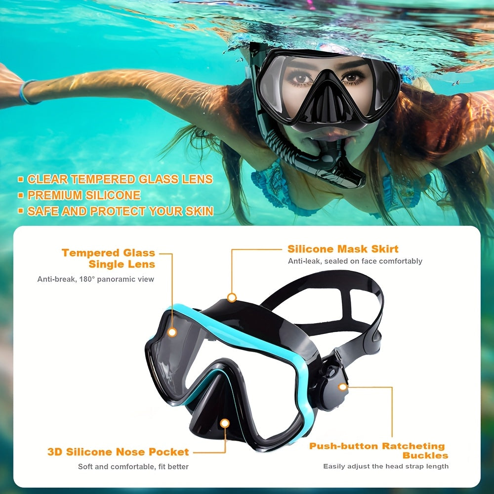 AquaClear Schnorchel-Set – Wasserdicht, Komfortabel und mit hervorragender Sicht