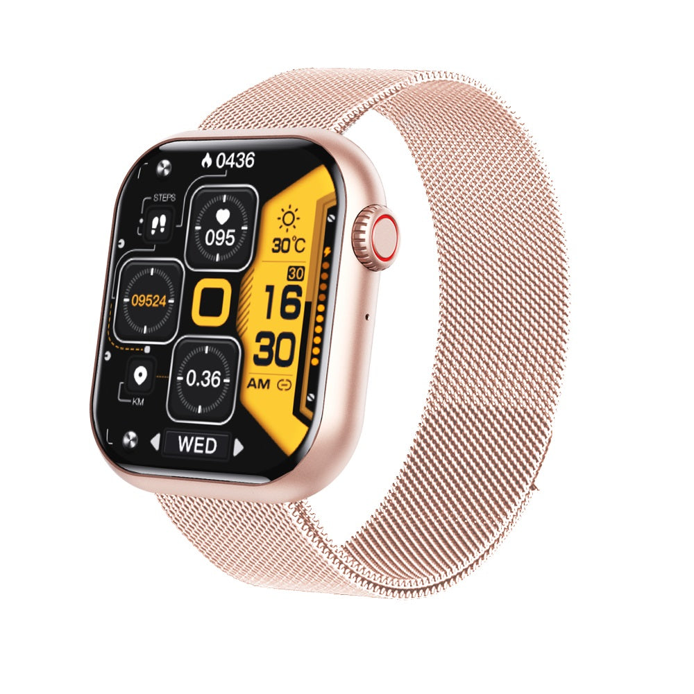 Wasserdichte Smartwatch mit Blutdruck-, Blutsauerstoff- und Schlafmonitor