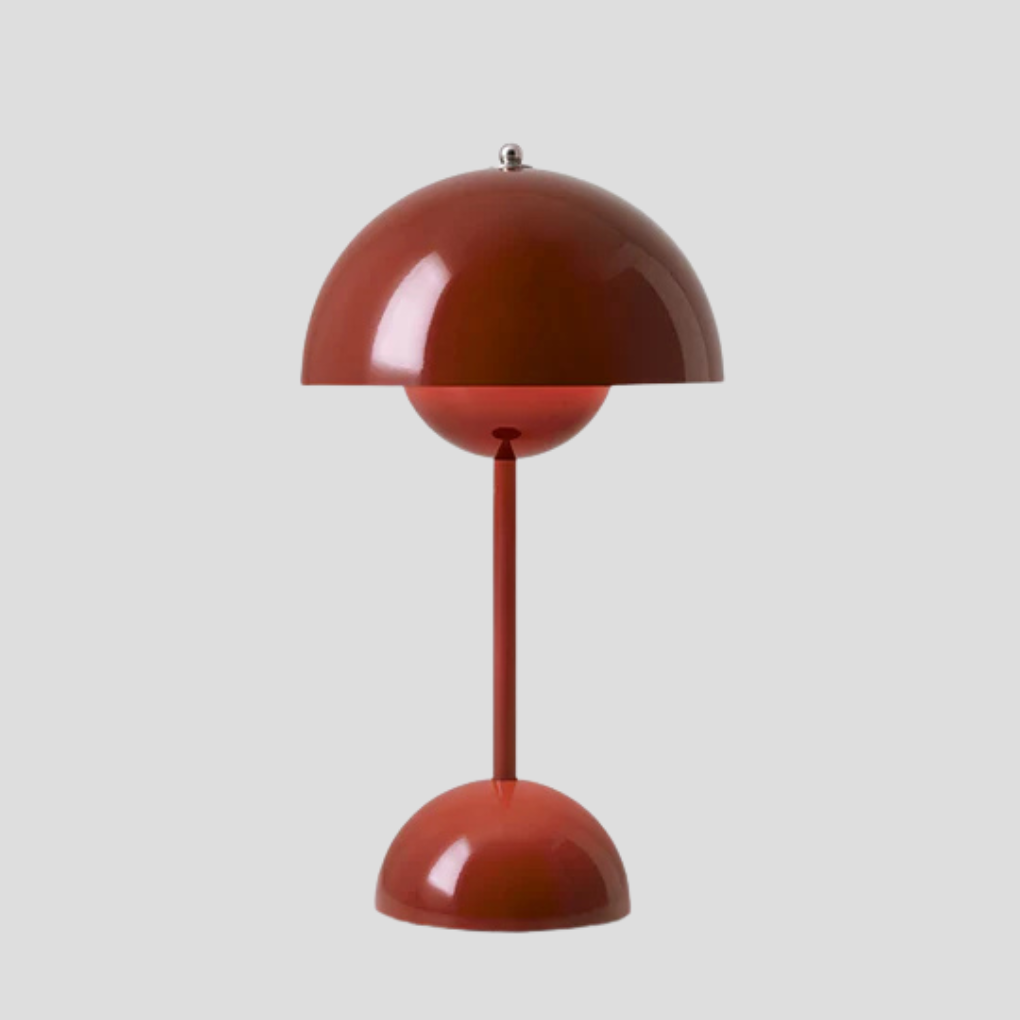 Kabellose Metall-Tischlampe