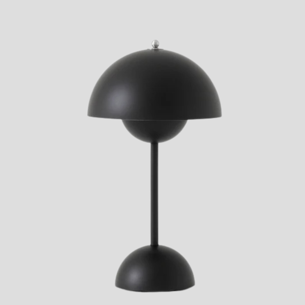 Kabellose Metall-Tischlampe