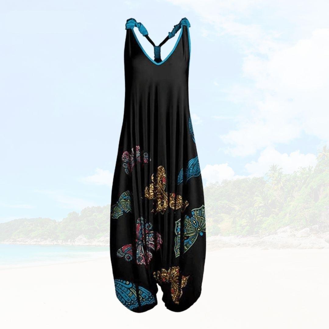 Sommer-Jumpsuit für Damen mit lockerer Passform – Elenya
