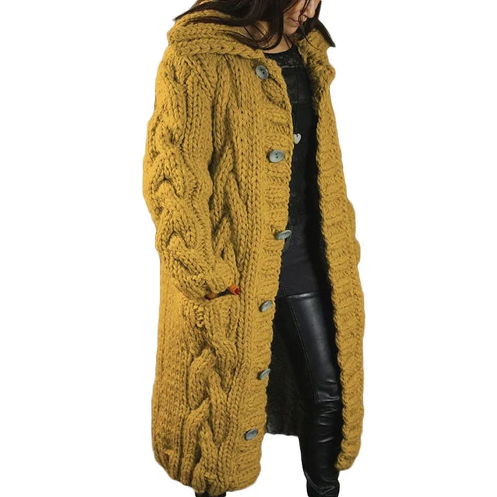 Bequemer dicker Strickcardigan - Emma