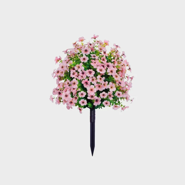 Pflegeleichte künstliche Gartenblumen