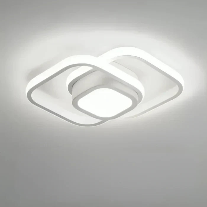 Moderne LED-Deckenleuchte mit doppeltem Ringdesign - Twilight Rings