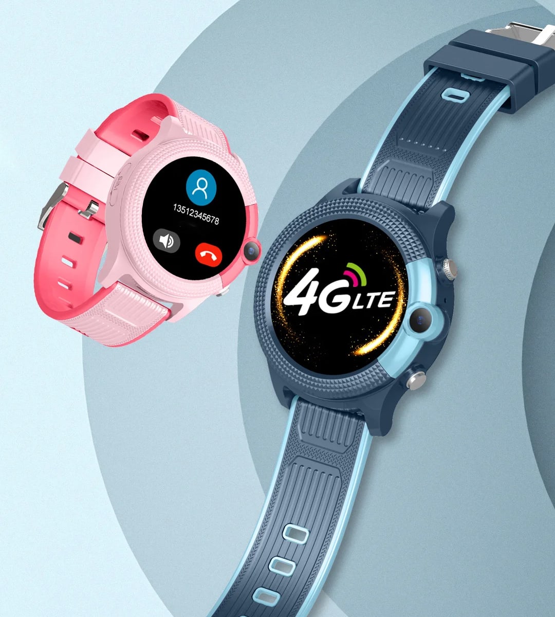 Kinder-Smartwatch mit GPS, Kamera und Anruffunktion für einen sicheren Alltag