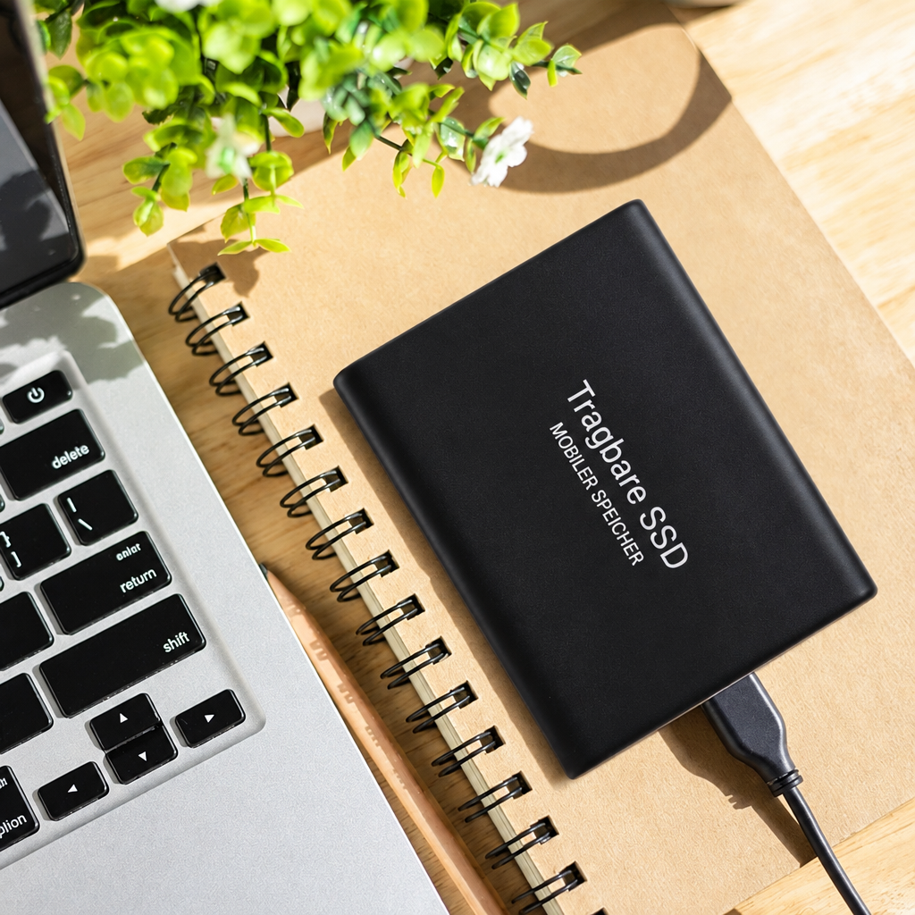 Robuste externe SSD 30 TB für große Dateien