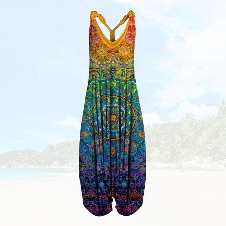 Sommer-Jumpsuit für Damen mit lockerer Passform – Elenya