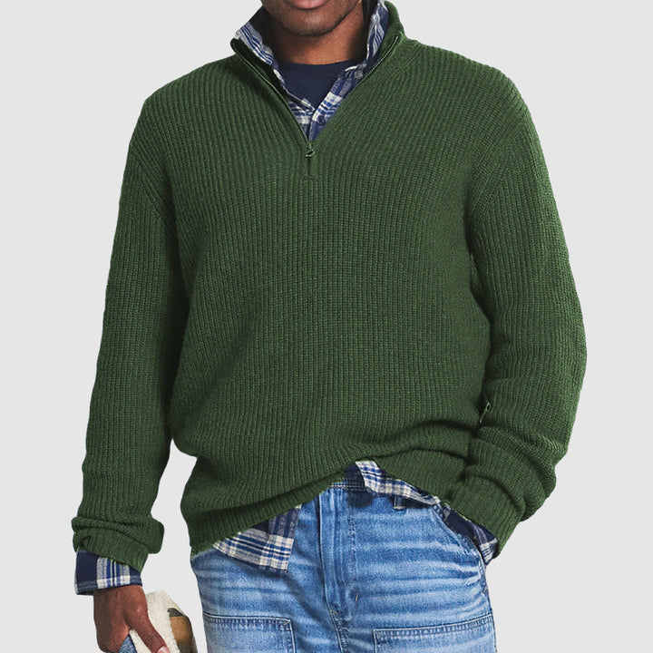 Business-Casual-Pullover aus Kaschmir – Victor