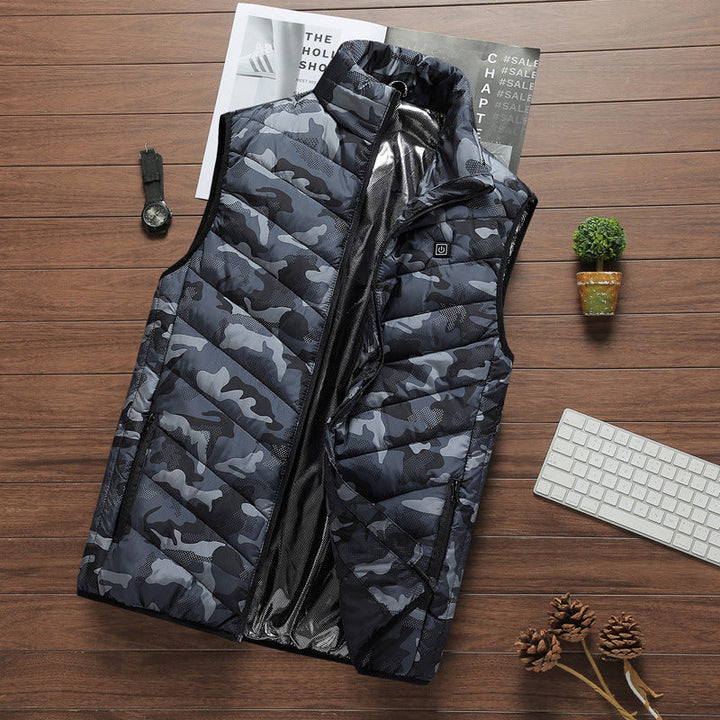 Beheizte Weste für Damen und Herren, auch in Camouflage