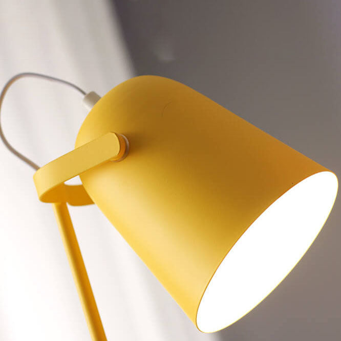 Nordische Macaron Eimer Tischlampe | Skandinavisches Schreibtischlicht