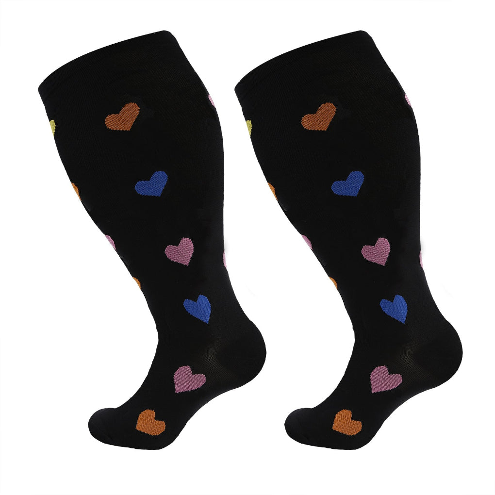 Reisesocken mit abgestufter Kompression