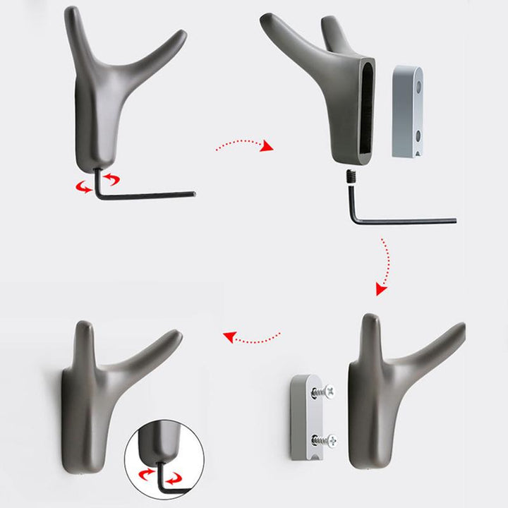 Wandhaken Horn