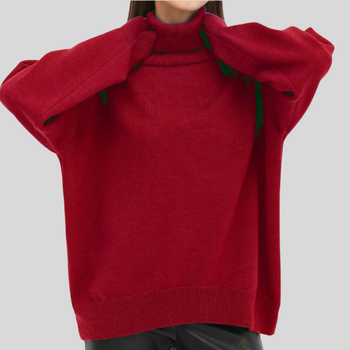 Moderner Rollkragenpullover für Damen