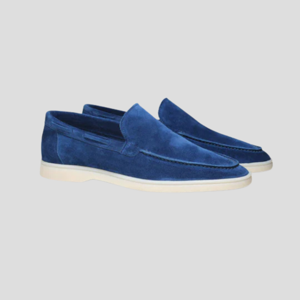 Herren-Wildleder-Slipper