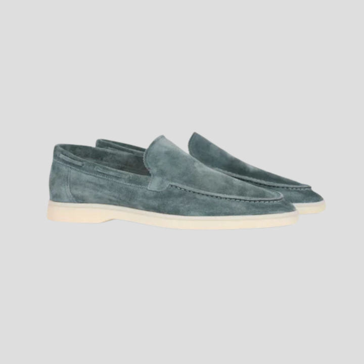 Herren-Wildleder-Slipper