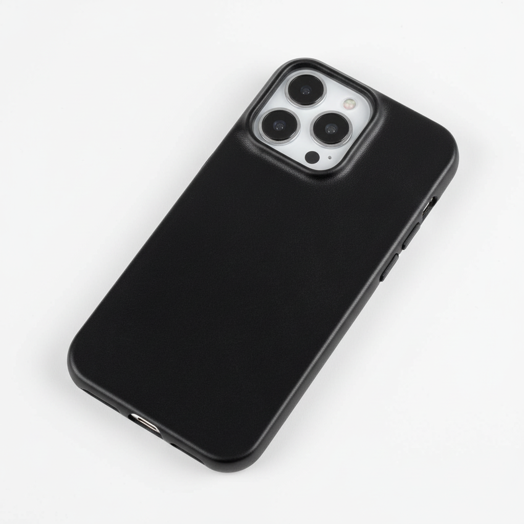Echtlederhülle mit Ölwachs für Apple iPhone