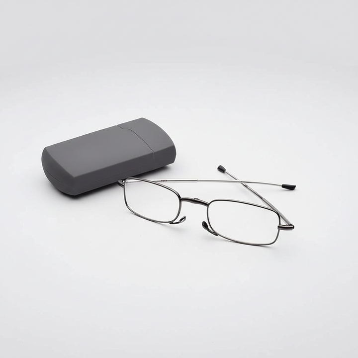 Faltbare Lesebrille - Portabel mit Etui