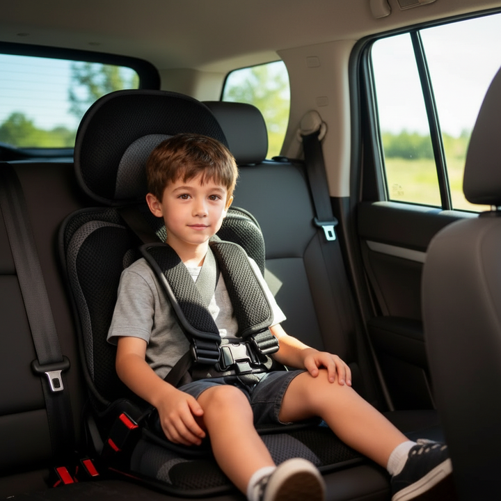 Tragbarer und Faltbarer Kindersitz-Booster fürs Auto