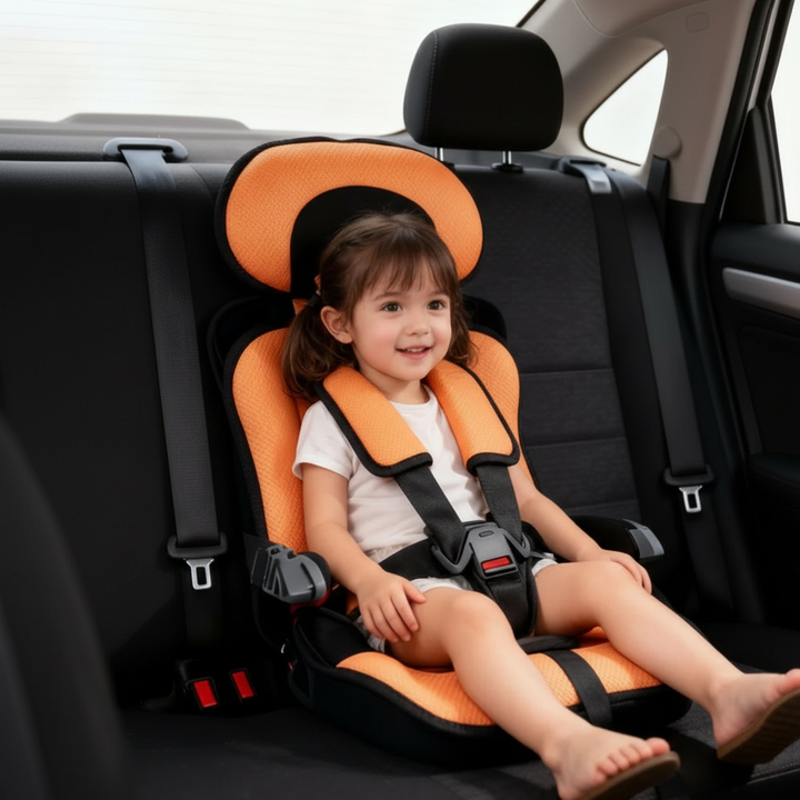 Tragbarer und Faltbarer Kindersitz-Booster fürs Auto