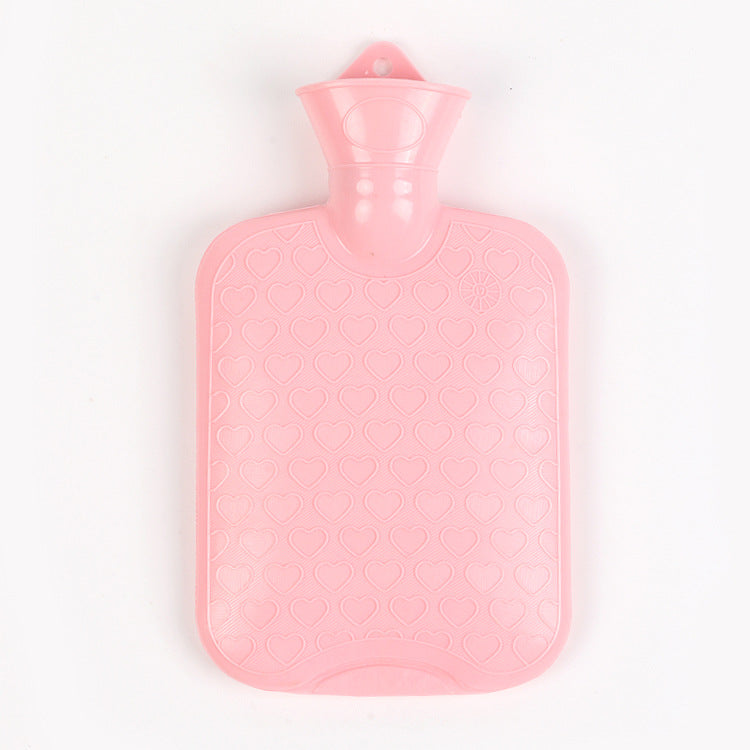 Transparente Wärmflasche aus PVC, 1 oder 2 Liter