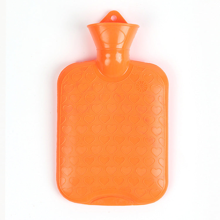 Transparente Wärmflasche aus PVC, 1 oder 2 Liter