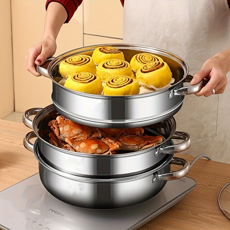 3-stöckiger Dampfgarer - NutriSteam