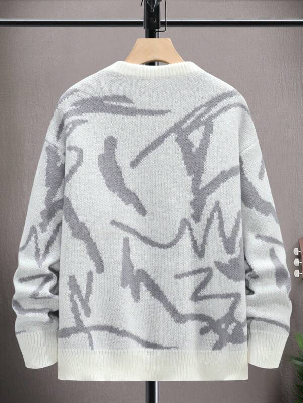 Herren Pullover mit Grafikprint - Arvid