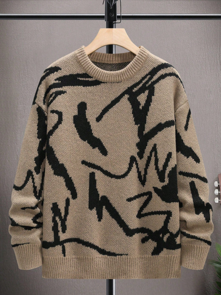 Herren Pullover mit Grafikprint - Arvid