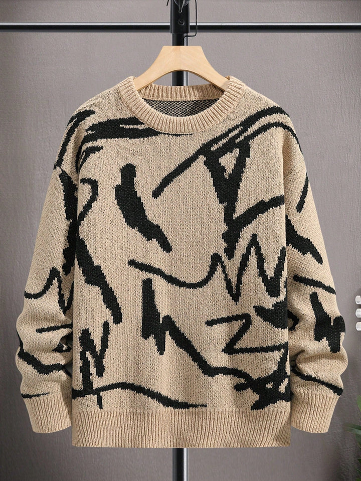 Herren Pullover mit Grafikprint - Arvid