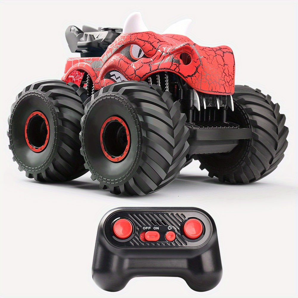 DinoBlaze Stunt Car - Spektakulärer Monster-Truck RC mit Rauch und Licht