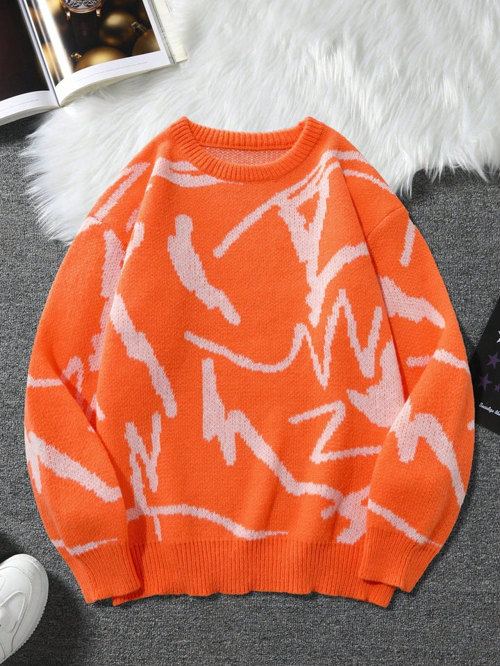 Herren Pullover mit Grafikprint - Arvid