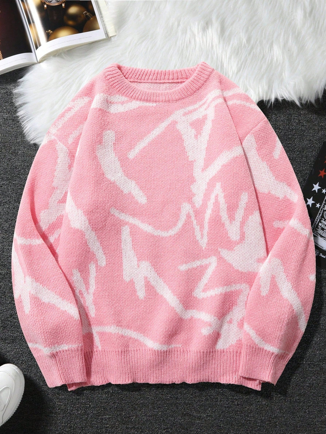Herren Pullover mit Grafikprint - Arvid