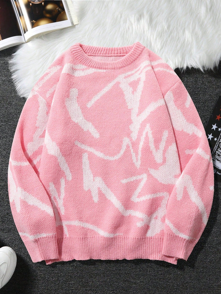 Herren Pullover mit Grafikprint - Arvid