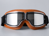 Vintage-Motorradbrille aus Leder – RiderEdge