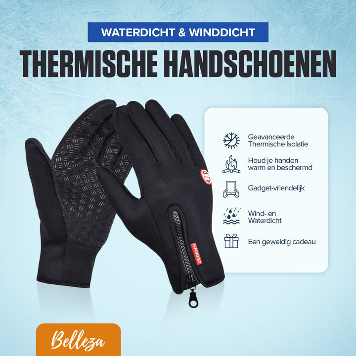 Thermo-Winddichte Handschuhe - Warm und Kompatibel mit Touchscreens