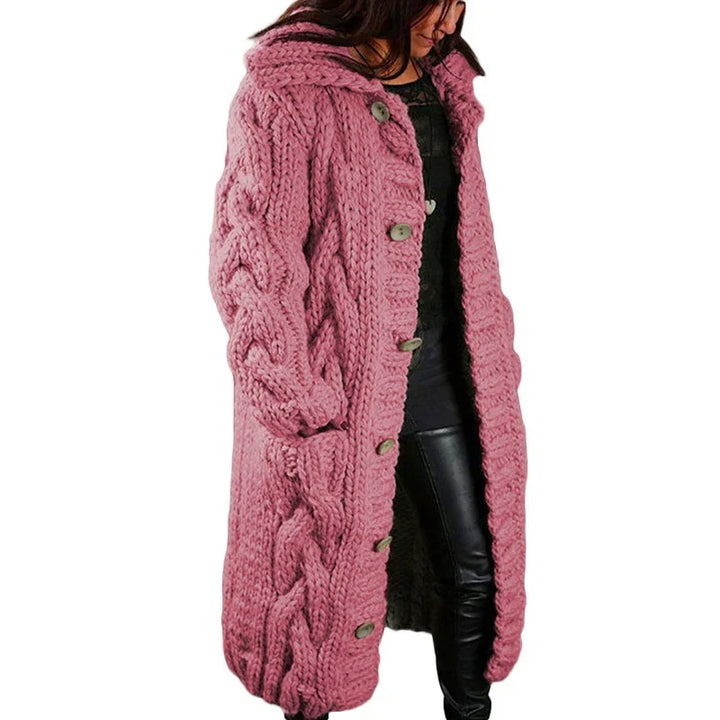 Bequemer dicker Strickcardigan - Emma