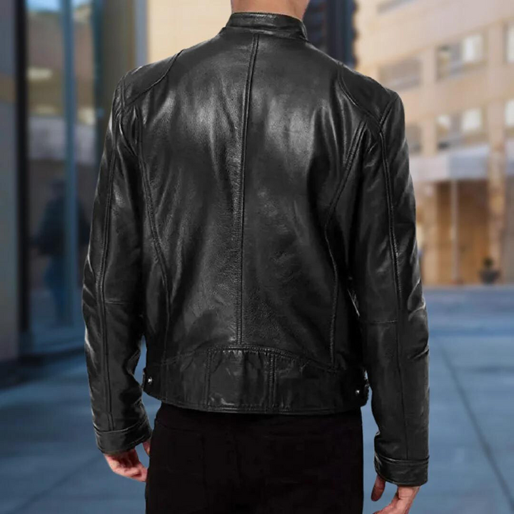 Herren-Lederjacke – elegant und langlebig, im modernen Stil