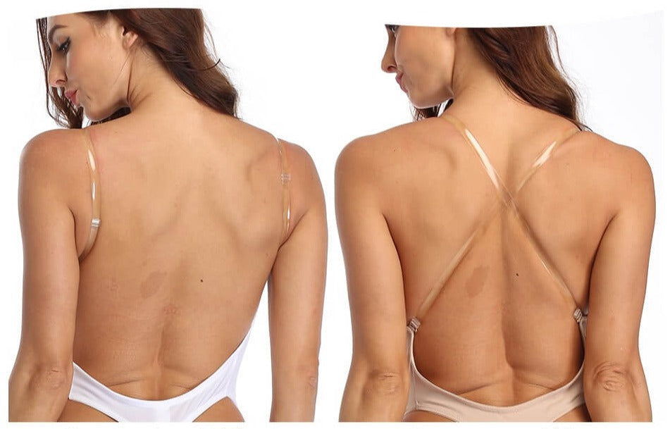 Rückenfreier Body Shaper mit tiefem V-Ausschnitt