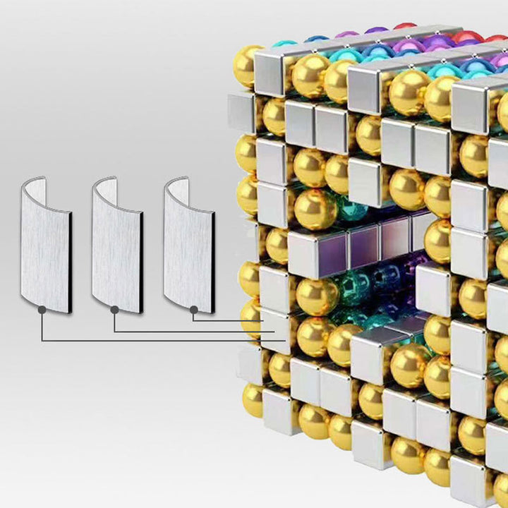 Bunte Magnetkugeln 216 Stück