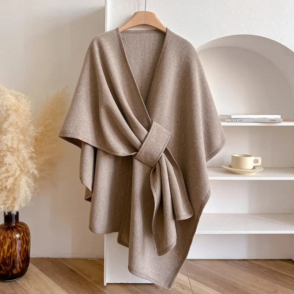 Umschlagtuch für Damen mit winddichtem Design – Celeste