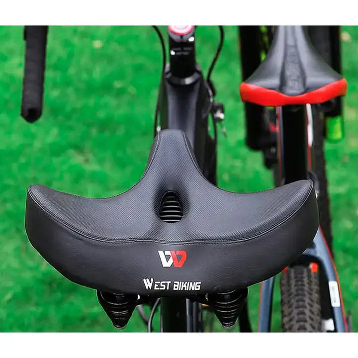 CyclePad Bequemer Fahrradsattel mit extrabreiter Sitzfläche
